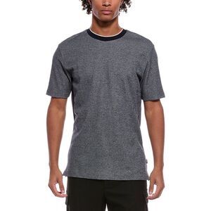 Hugo Boss Mens Boss  H Thompson Textured T-Shirt, Blue